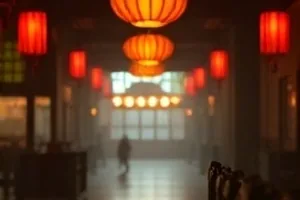 《失物招领处》小窗口柜台，摆着水杯、围巾与钥匙