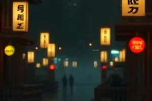 《静默的电台》录音室场景，频率刻度布满整面墙